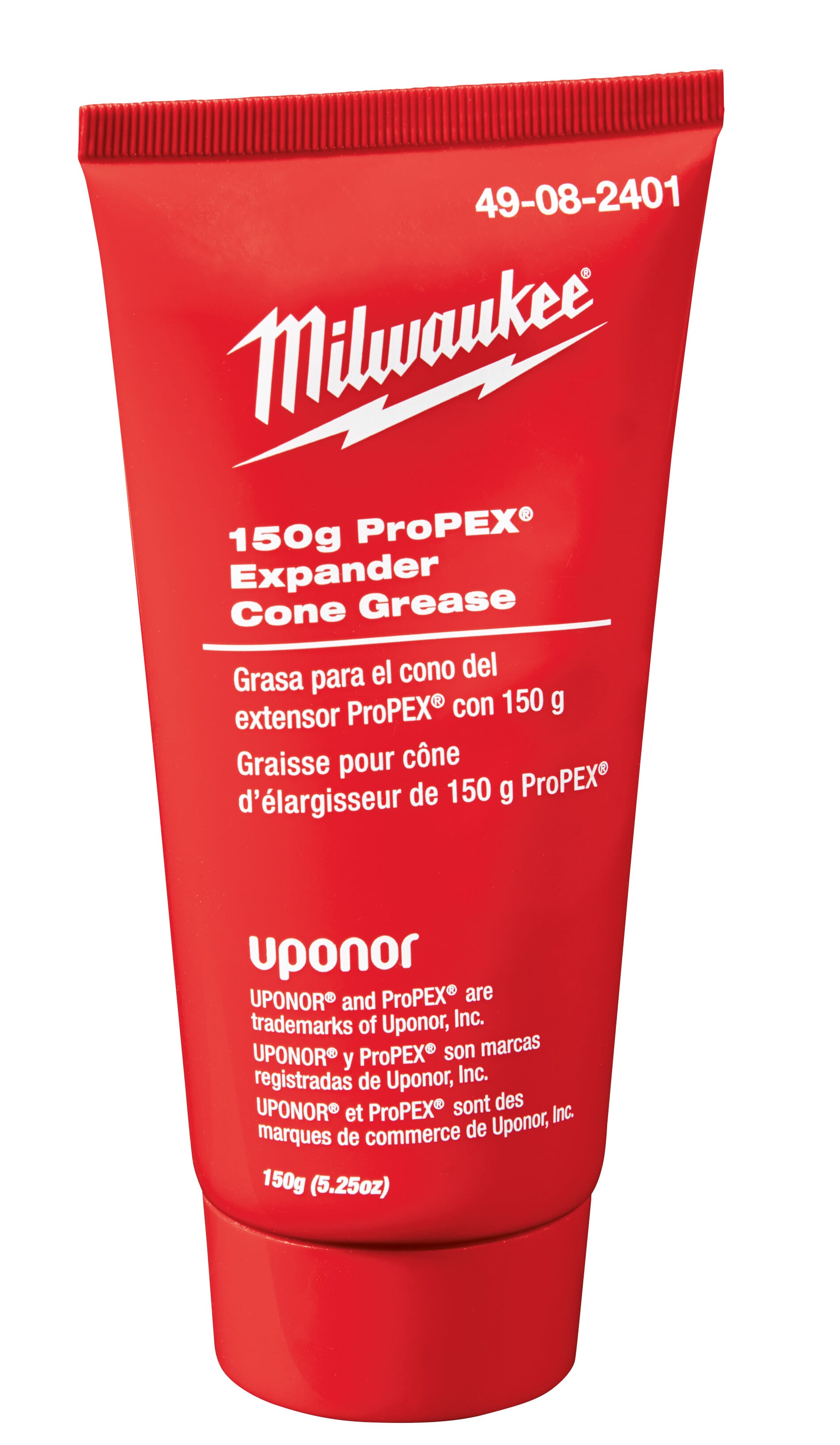 Milwaukee® ProPEX® 49-08-2401 Expander Cone Grease, 150 g Tube, Red, 392 deg F